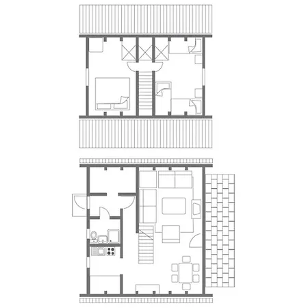 Ferienwohnpark Nurdachhaus Typ 8 Ndw 076 Holiday home *